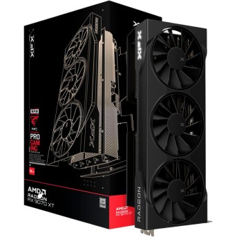 XFX Swift AMD Radeon RX 9070XT Triple Fan 16GB GDDR6 256-bit HDMI 3x DP - Metoo (1)