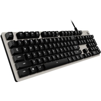 LOGITECH Logitech G413 Mechanical Gaming Keyboard - RUS - USB - INTNL - WHITE - Metoo (1)