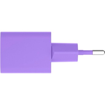 ttec SmartCharger GAN 20W PD Travel Fast Charger + USB-C - USB-C 3A Cable 120cm, Neon Purple в Metoo.kz - Metoo (4)