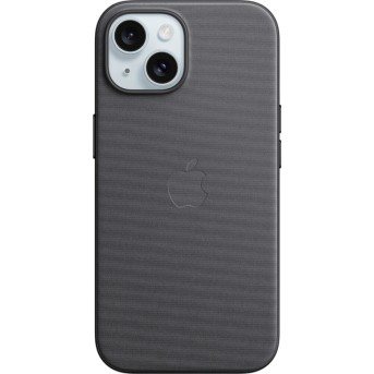 iPhone 15 FineWoven Case with MagSafe - Black,Model A3132 - Metoo (3)