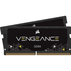 Corsair DDR4, 3200MHz 32GB 2x16GB SODIMM, Unbuffered, 22-22-22-53, VENGEANCE SODIMM, Black PCB, 1.2V, EAN:0840006631897