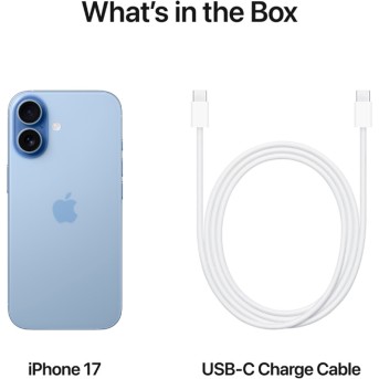iPhone 17 256GB Mist Blue,Model A3520 в Metoo.kz - Metoo (13)