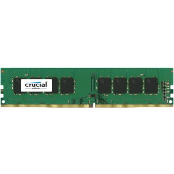 Crucial DRAM 4GB DDR4 2400 MT/<wbr>s (PC4-19200) CL17 SR x8 Unbuffered DIMM 288pin, EAN: 649528769817 - Metoo (1)