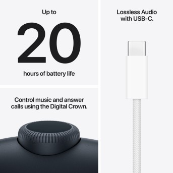 AirPods Max 2 - Midnight,Model A3454 в Metoo.kz - Metoo (10)