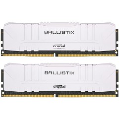 Crucial Ballistix 2x16GB (32GB Kit) DDR4 3200MT/<wbr>s CL16 Unbuffered DIMM 288pin White 649528824608
