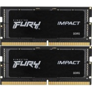 Kingston DRAM 32GB 6400MT/s DDR5 CL38 SODIMM (Kit of 2) FURY Impact XMP..