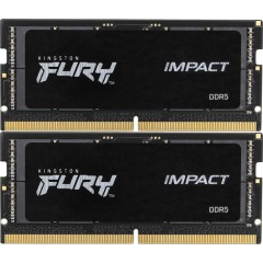 Kingston DRAM 32GB 6400MT/s DDR5 CL38 SODIMM (Kit of 2) FURY Impact XMP..