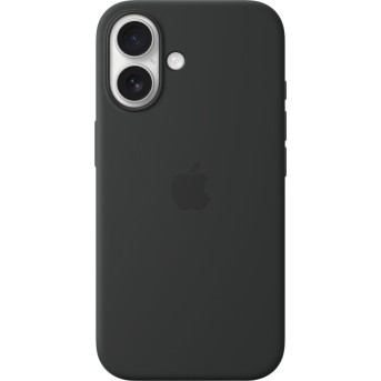 iPhone 16 Silicone Case with MagSafe - Black,Model A3313 - Metoo (1)