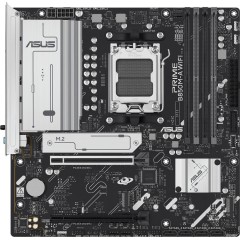 ASUS Main Desktop AMD Socket AM5 AMD B850 Chipset 4 x DIMM slots, max. 256GB 2 x DisplayPort 1 x HDMI port 1 x Wi-Fi module 3 x M.2 slots 4 x SATA mATX Form Factor