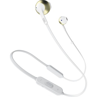 JBL Tune 205BT - Wireless In-Ear Headset - Chrome Gold - Metoo (1)