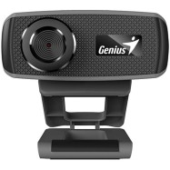 Web-Camera GENIUS FaceCam 1000X v2, 720p, 30 fps, bulld-in microphone, manual focus. Black