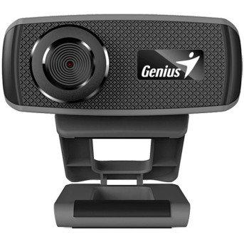 Web-Camera GENIUS FaceCam 1000X v2, 720p, 30 fps, bulld-in microphone, manual focus. Black - Metoo (1)