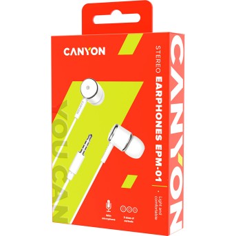 Essential earphone; plastic housing, 3.5mm plug,
microphone - Metoo (3)