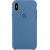 Чехол для смартфона iPhone X Silicone Case Denim Blue - Metoo (1)