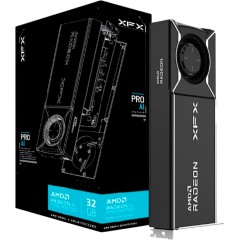 XFX AMD Radeon AI Pro R9700 Blower, 32GB GDDR6 4xDP, AMD RDNA 4..