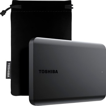 Toshiba External Hard Drive Canvio Basics Excl (2.5" 1TB, USB3.2 Gen 1, Black) в Metoo.kz - Metoo (1)