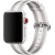 Ремешок для Apple Watch 42mm White Stripe Woven Nylon - Metoo (1)