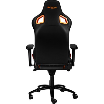 Кресло для геймеров Canyon Corax CND-SGCH5 черно-оранжевое - Metoo (3)