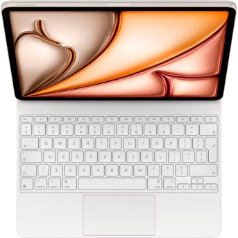 Magic Keyboard for iPadAir 13-inch (M3) - Russian - White,Model A3340 - Metoo (7)