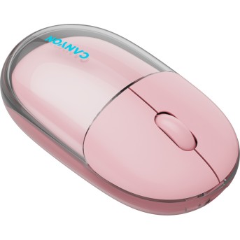 CANYON mouse OnClick 24 BT/ Wireless Transparent/Pink в Metoo.kz - Metoo (8)