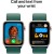 Apple Watch SE 2024 GPS 40mm Starlight Aluminium Case with Lake Green Sport Loop,Model A2722 - Metoo (8)