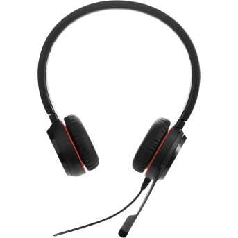 JABRA EVOLVE 20 MS Stereo USB Headband Special Edition Noise cancelling, USB connector, with mute-button and volume control on the cord, with leatherette ear cushion, Microsoft optimized - Metoo (2)