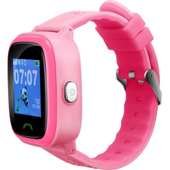 Kids smartwatch, 1.22 inch colorful screen, SOS button, single SIM,32+32MB, GSM(850/<wbr>900/<wbr>1800/<wbr>1900MHz), IP68 waterproof, Wifi, GPS, 420mAh, compatibility with iOS and android, Red, host: 46*40*15MM, strap: 180*20mm, 46g - Metoo (2)