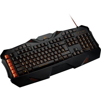 CANYON Wired multimedia gaming keyboard with lighting effect, Marco setting function G1-G5 five keys. Numbers 118keys, RU layout, cable length 1.73m, 500*223*35mm, 0.822kg - Metoo (3)