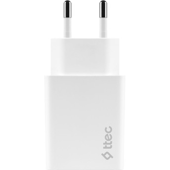 ttec Power Adapter PD, 18W, White (2SCS22B) - Metoo (1)