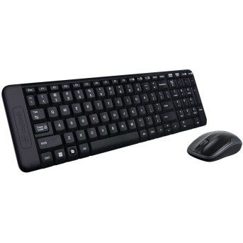 Клавиатура и мышь Logitech MK220 Беспроводная - Metoo (1)