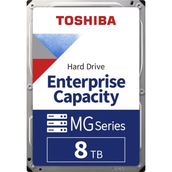 HDD Server TOSHIBA MG10 8TB CMR 512e, 3.5'', 512MB, 7200RPM, SATA, SKU: HDEB028GEA51F в Metoo.kz - Metoo (1)