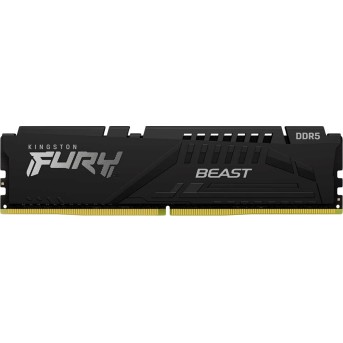 Kingston 16GB 6000MT/s DDR5 CL36 DIMM FURY Beast Black EXPO в Metoo.kz - Metoo (1)