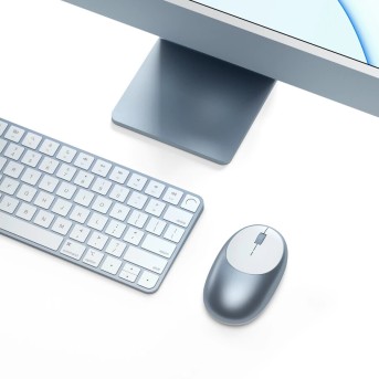SATECHI M1 Bluetooth Wireless Mouse - Blue в Metoo.kz - Metoo (4)