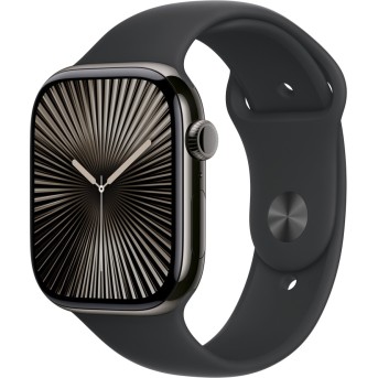 46mm Black Sport Band - S/<wbr>M - Metoo (2)