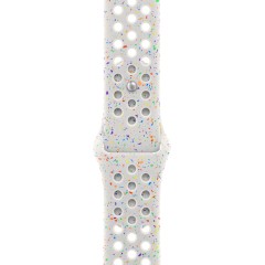 46mm Pure Platinum Nike Sport Band - S/<wbr>M