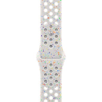 46mm Pure Platinum Nike Sport Band - S/<wbr>M - Metoo (1)