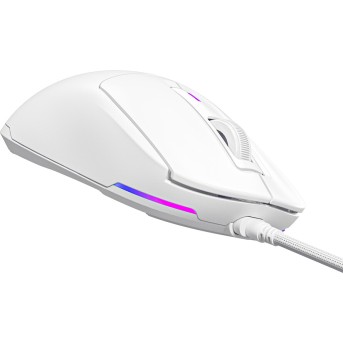LORGAR MSA10, Ultralight Wired Gaming Mouse Advanced, white - Metoo (5)