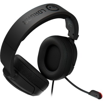 LORGAR Kaya 460, USB Gaming headset with microphone, CM108B, RGB backlight, Plug&Play, USB-A connection cable 2m, fabric ear pads, size: 192*184.7*88mm, 0.329kg, black в Metoo.kz - Metoo (4)