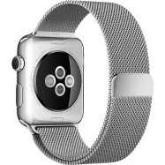 Ремешок для Apple Watch 42mm Silver Milanese Loop