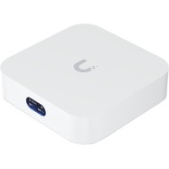 Ubiquiti UX-EU UniFi Cloud Gateway and WiFi 6 access point that runs UniFi Network. Powers an entire network or simply meshes as an access point Built-in WiFi6 (2x2 MIMO), 140 m² (1,500 ft²) single-unit coverage, 60+ connected WiFi devices, GbE RJ4