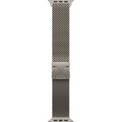 49mm Natural Titanium Milanese Loop - Large..