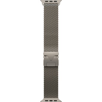 49mm Natural Titanium Milanese Loop - Large в Metoo.kz - Metoo (1)