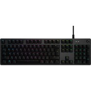 LOGITECH G512 Corded LIGHTSYNC Mechanical Gaming Keyboard - CARBON - RUS - USB - TACTILE
