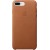 Чехол для смартфона Apple iPhone 8 Plus / 7 Plus Кожаный Светлокоричневый - Metoo (1)