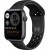 Apple Watch Nike Series 6 GPS, 44mm Space Gray Aluminium Case with Anthracite/<wbr>Black Nike Sport Band - Regular, Model A2292 - Metoo (9)