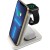 CANYON wireless charger WS-304 15W 3in1 Cosmic Latte в Metoo.kz - Metoo (1)