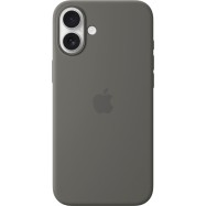 iPhone 16 Plus Silicone Case with MagSafe - Stone Gray,Model A3314