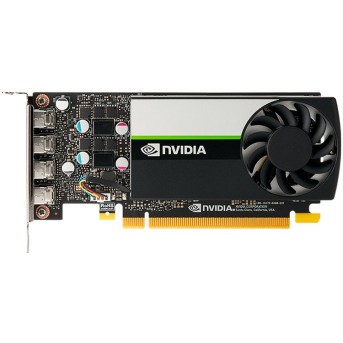 PNY NVIDIA T1000 4GB LowProfile, PCI-Express 3.0 x16, LP, 4 GB GDDR6 128-bit, 4x Mini DP 1.4, 1x LP bracket в Metoo.kz - Metoo (3)