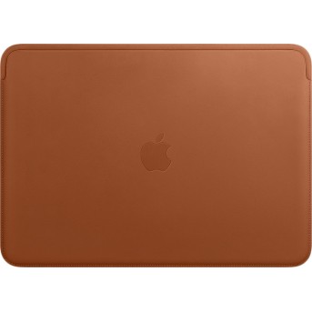 Leather Sleeve for 13-inch MacBook Pro – Saddle Brown - Metoo (1)