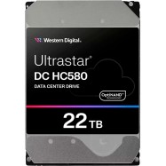 HDD Server WD Ultrastar DC HC580 22TB 512e SE, 3.5’’, 512MB, 7200 RPM, SAS, P3, SKU: 0F62791..